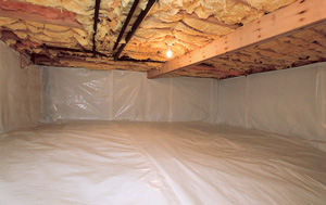 CleanSpace® vapor barrier after in Nepean