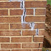 Tuckpointing that cracked due to foundation settlement of a Nepean home
