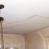 Drywall cracks in Kanata that were poorly patched and repaired.