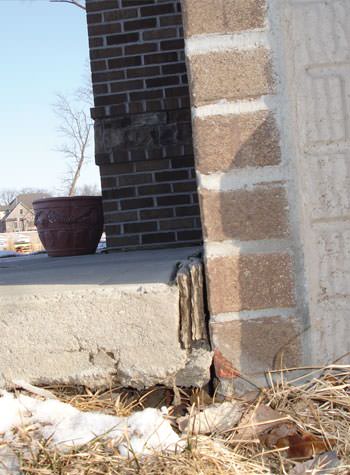 street creep symptoms in a driveway in Maxville