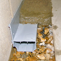 Basement WaterGuard Drain Lines