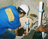installing a sump pump and backup sump pump system in Lancaster, ON