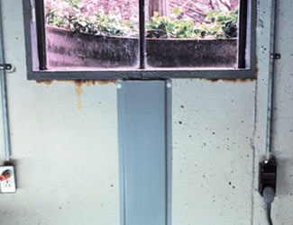 Repaired waterproofed basement window leak in Gloucester