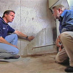creating a basement waterproofing system with contractors in Manotick